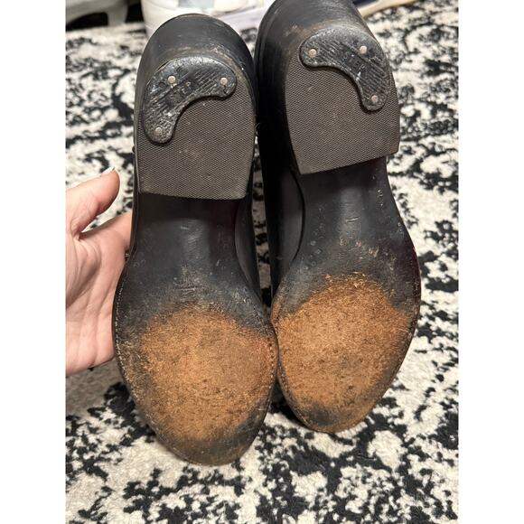 Vintage Lucchese Men's Boots Size 9 2E WIDE - Picture 3 of 9